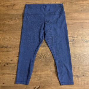 lululemon athletica Blue Leggings